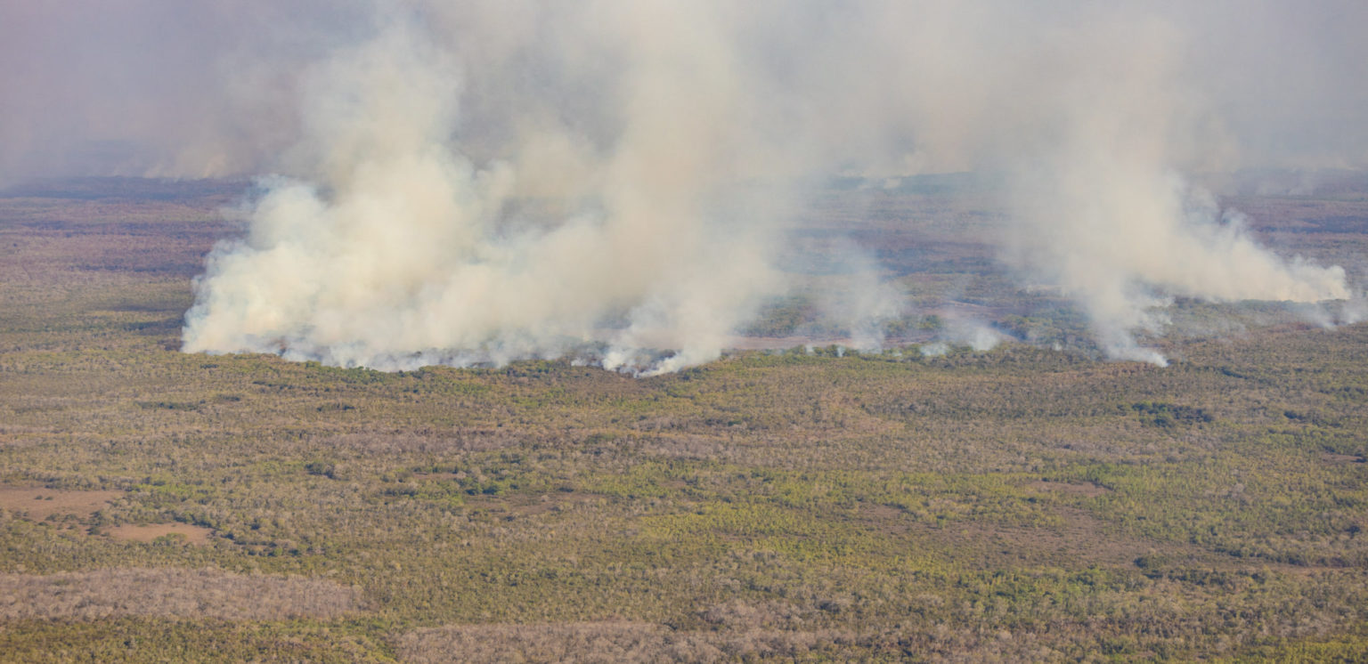 Setembro já é o mês maior número de focos de incêndio no Pantanal