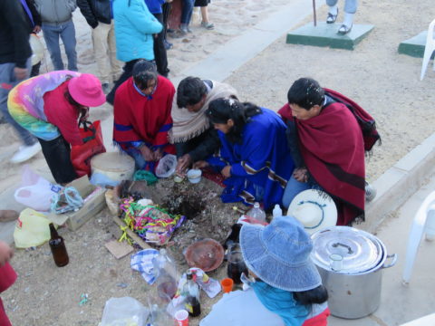 Corpachada, ceremonia de homenaje y agradecimiento a la Pachamama